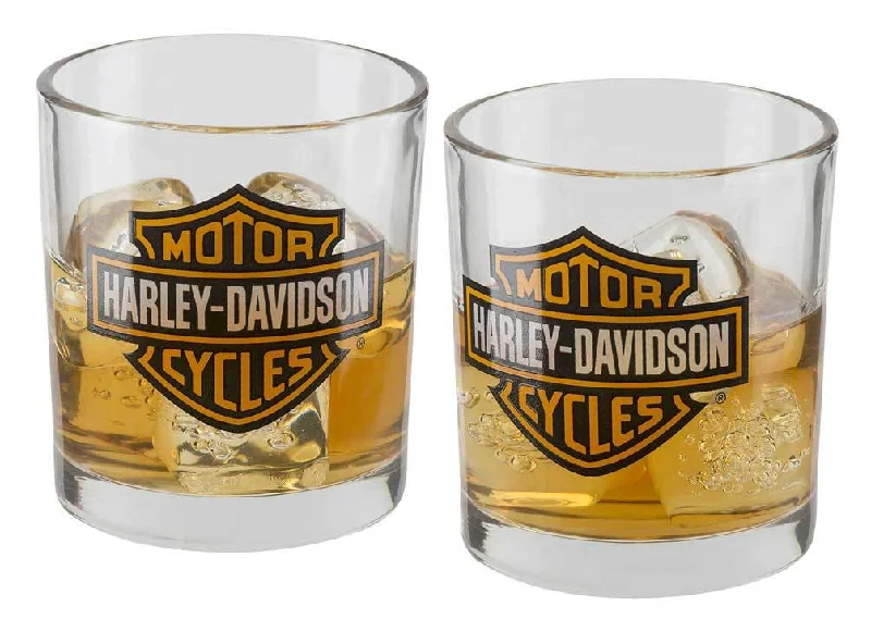 Harley-Davidson® Core Bar & Shield® Double Old Fashioned Set - HDX-98707