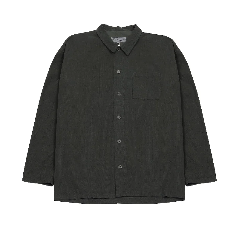 Manuelle Guibal Men's Ninic Box Shirt in Magnetic Green