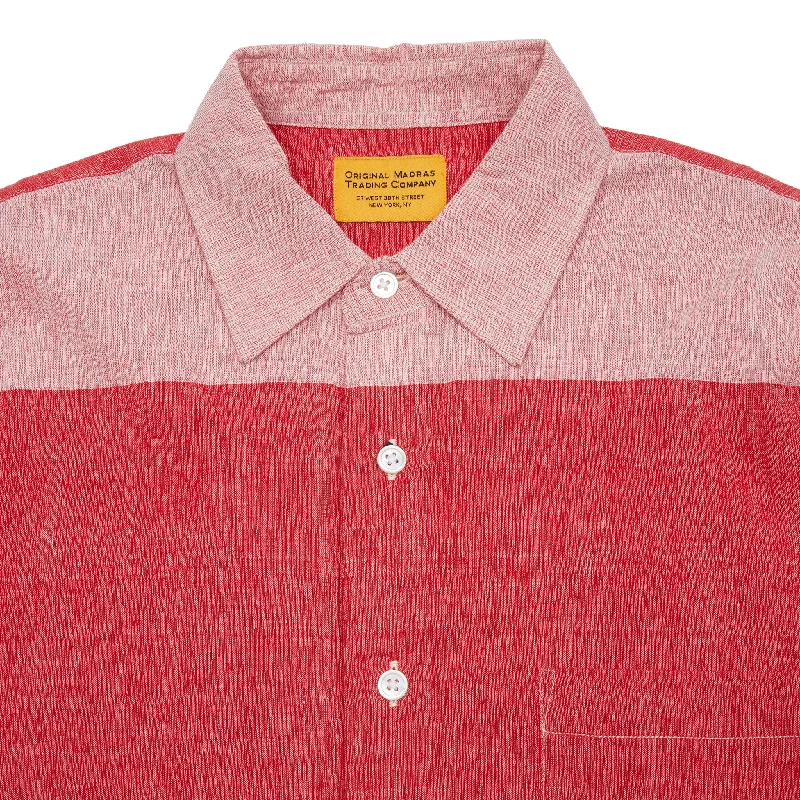 Original Madras Lax Short Sleeve Shirt No.114