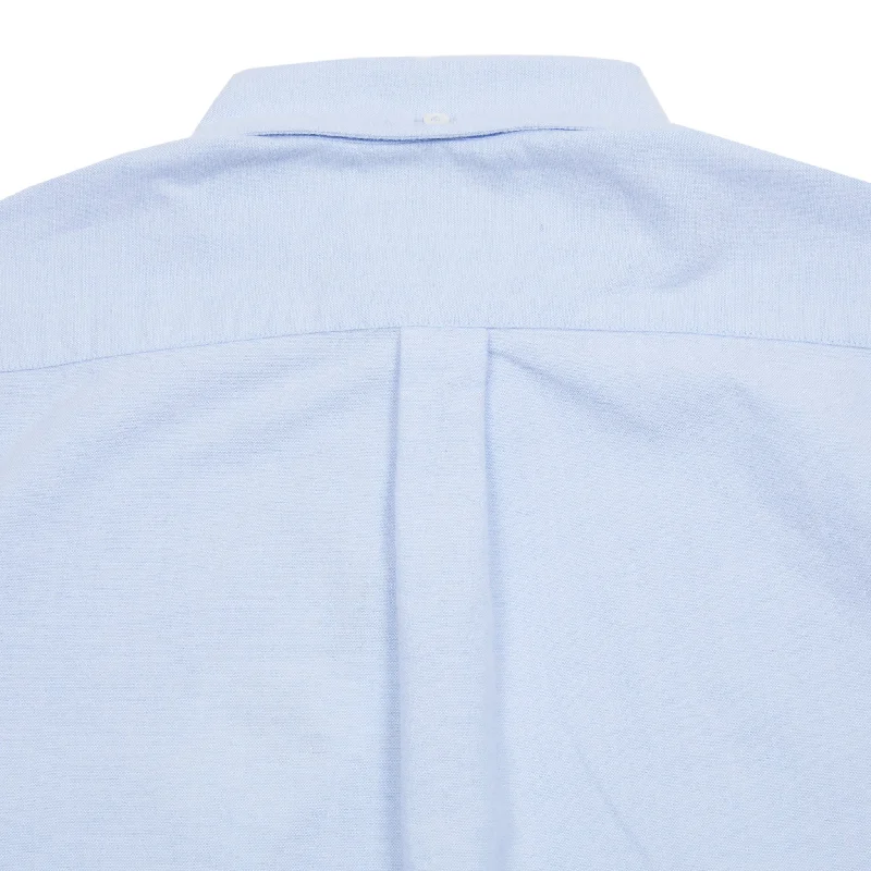 Portuguese Flannel Brushed Oxford Shirt in Blue