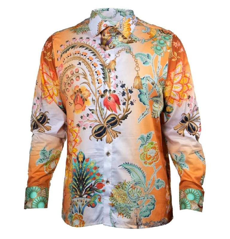 Prestige Gold Mediterranean Garden Button Up Shirt