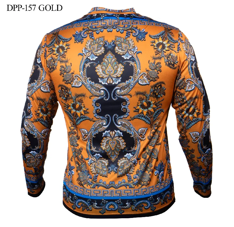 Prestige Orange Blue Majestic L/S Shirt