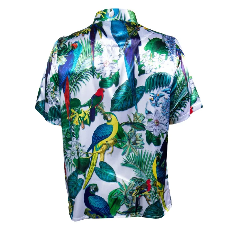 Prestige Pastel Parrot Royal Button Up Shirt