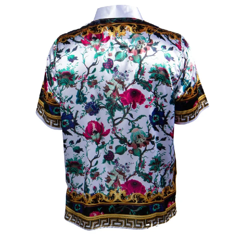 Prestige Tree Of Life Royal Button Up Shirt