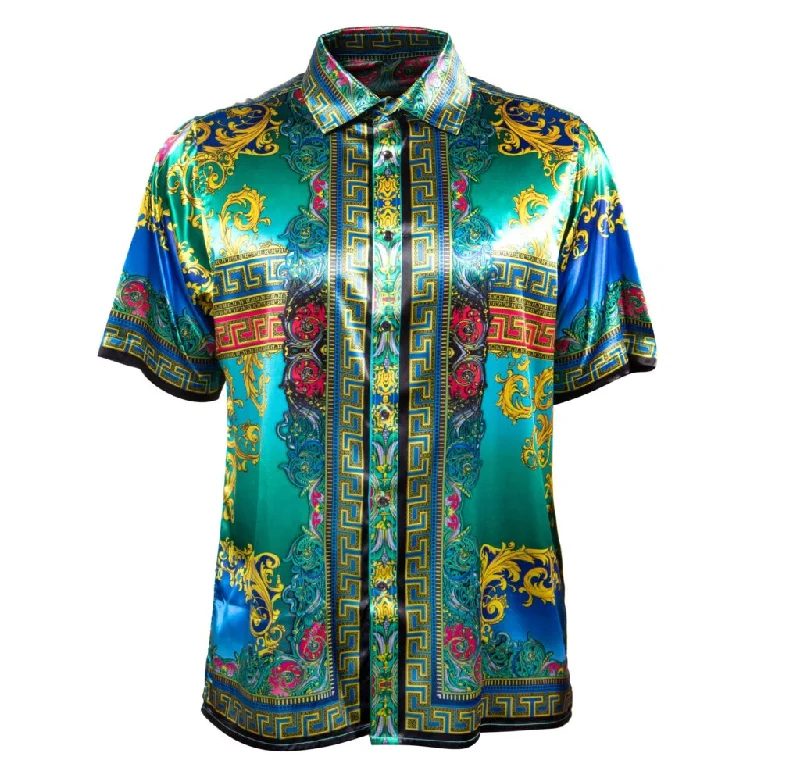 Prestige Under The Sea Royal Medusa Button Up Shirt