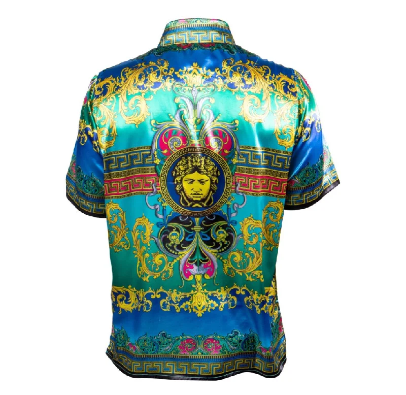 Prestige Under The Sea Royal Medusa Button Up Shirt