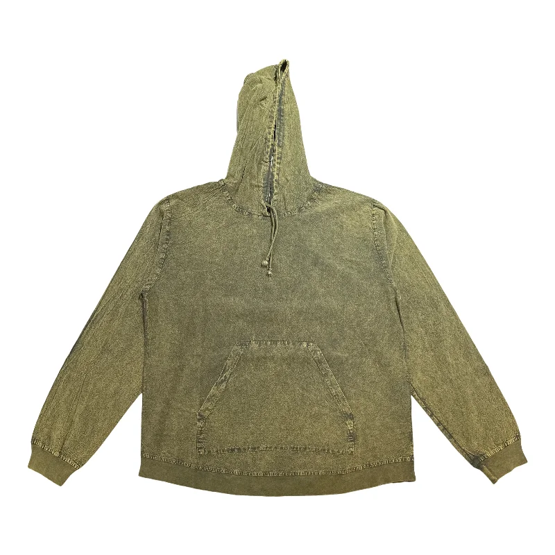 Seaspice Green Peruvian Cotton Drawstring Hoodie