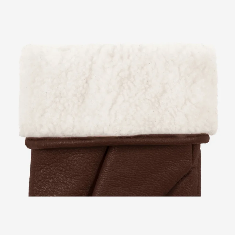 David – goatskin gloves with lambswool lining & touchscreen feature