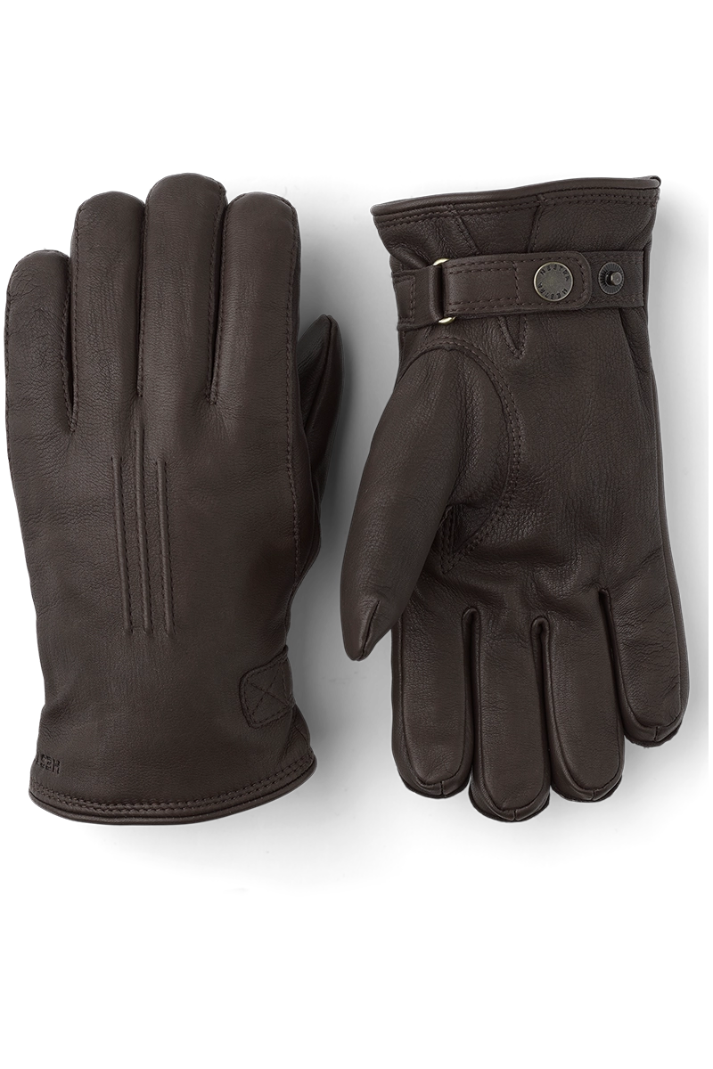 Men's Deerskin Lambsfur Lined Gloves