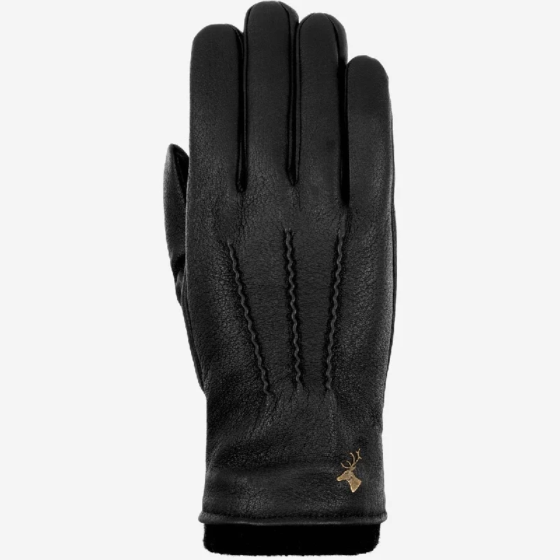 Nixon – deerskin (American deerskin) leather gloves with warm wool lining