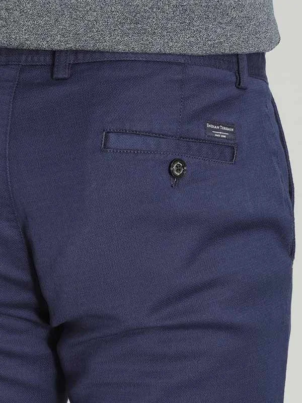 Men Brooklyn Fit Cotton Stretch Trouser